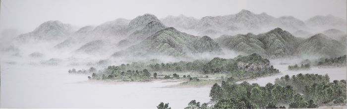 전주 기린미술관, 송관엽 한국화가 초대전 개최
