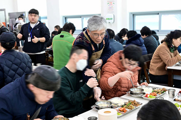 순창아너스클럽, 장애인 180명에 설 명절음식 나눔